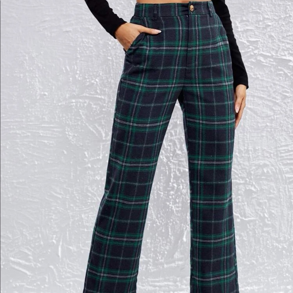 Shein Tartan pants, size large
